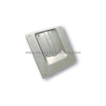 Support de plaque acier Format Italien 17x17 Vespa 50 / 125 Primavera / ET3